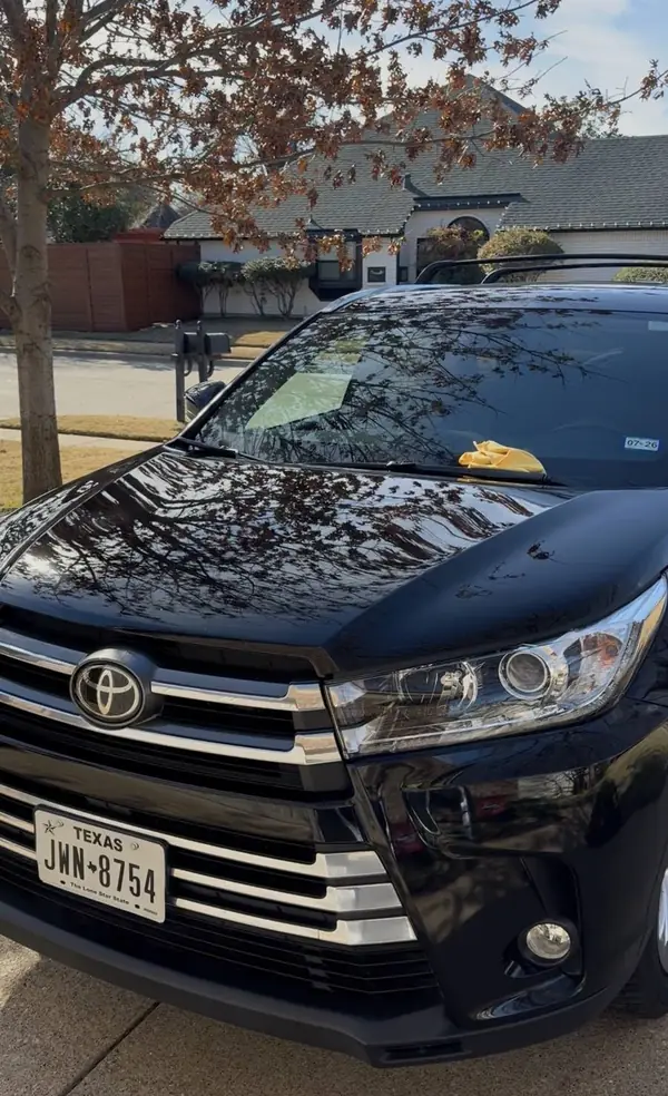 Toyota Highlander before detail